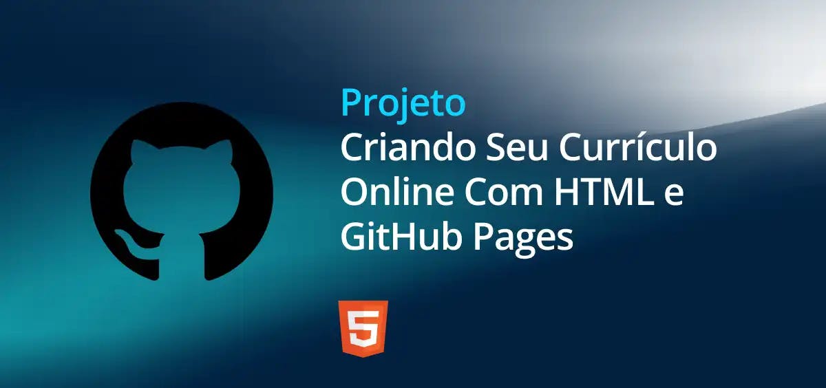 Image of Criando Seu Currículo Online Com HTML e GitHub Pages
