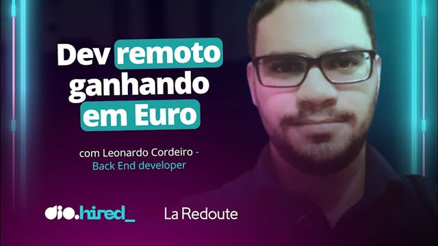 Thumbnail depoimento do(a) Leonardo de Carvalho Cordeiro 